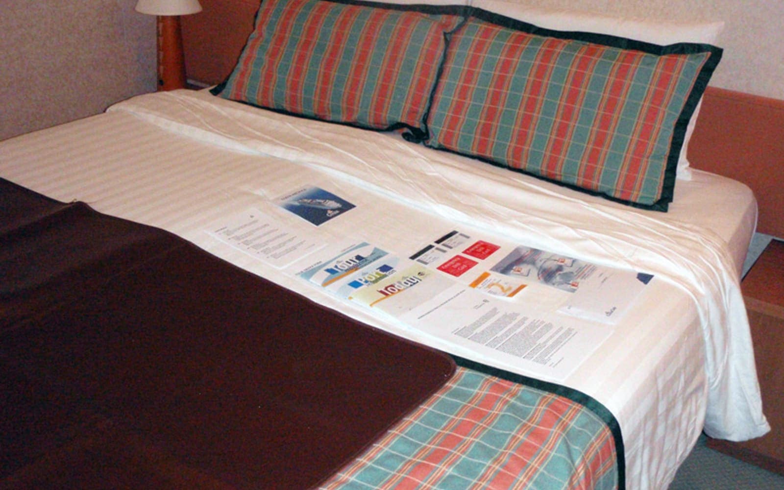 An interior cruise cabin
