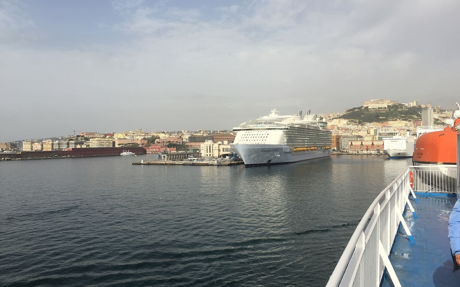 Another large cruise ship at sea