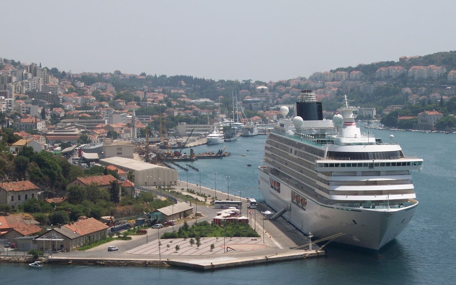 Dubrovnik from a Mediterranean cruise