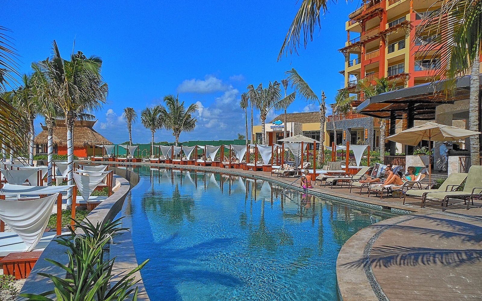 A resort property large enough for a group to share