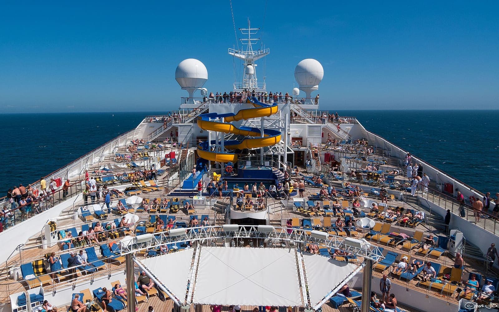 A family cruise at sea, compared with staying put at a resort