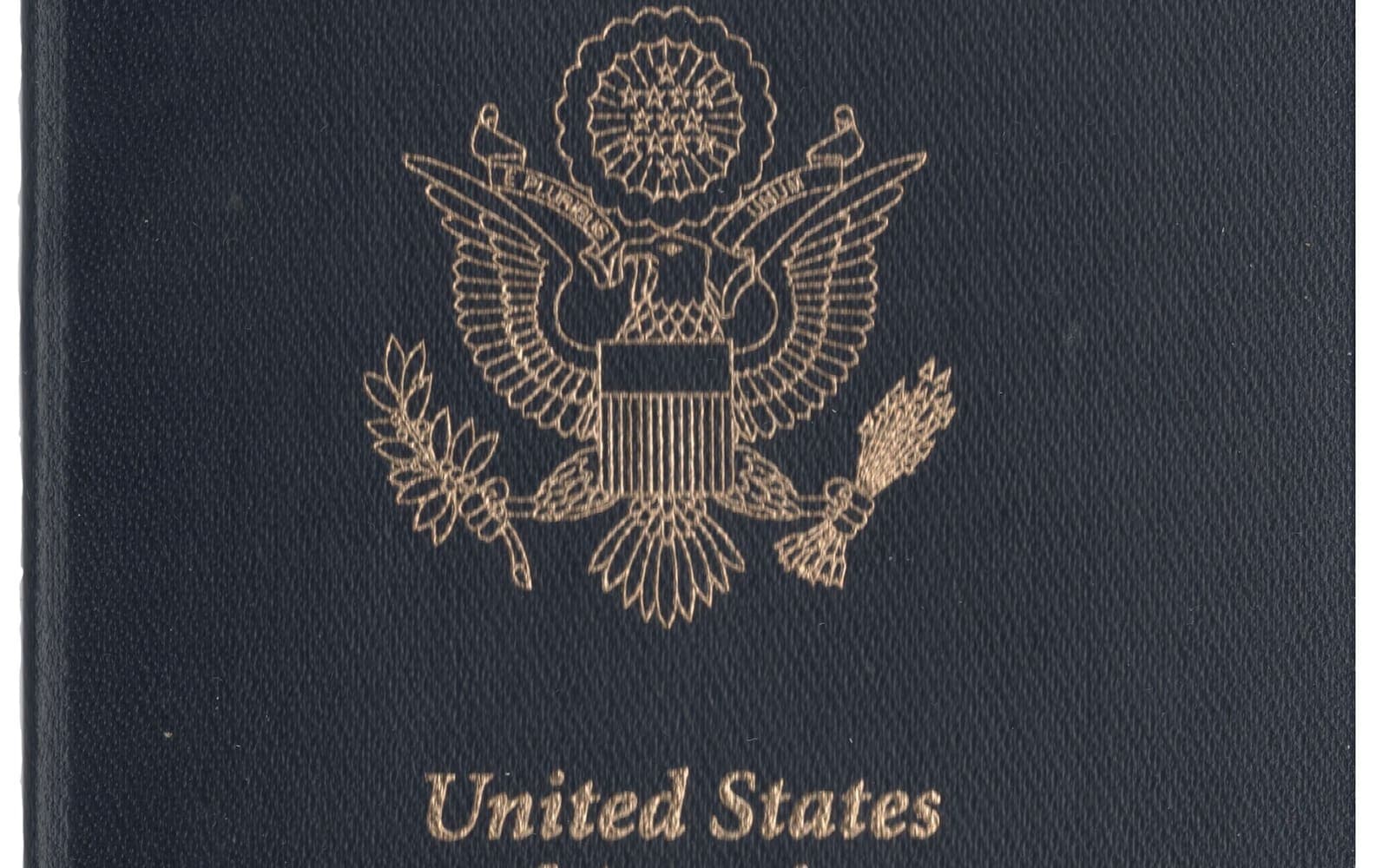 A United States passport cover