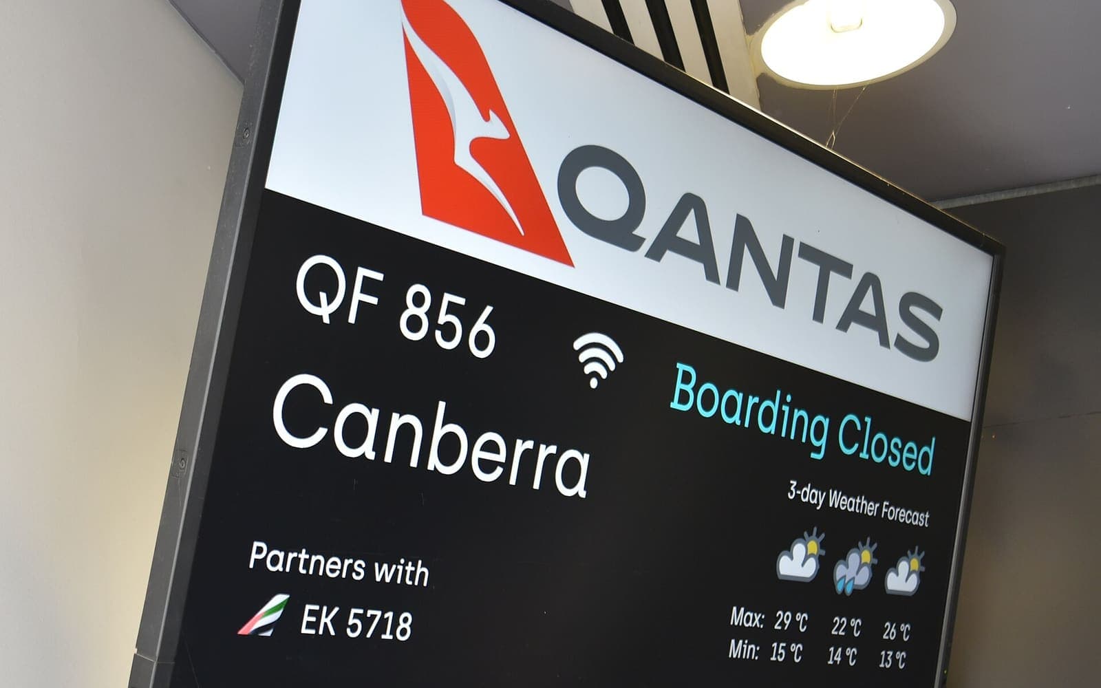 A departure board — timing is the whole decision