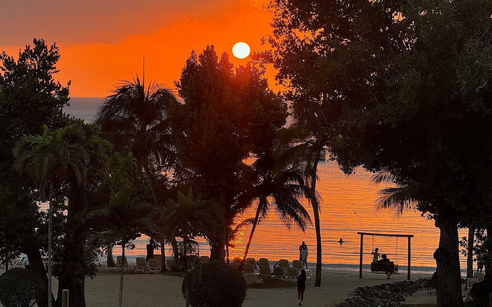 Seven Mile Beach in Negril, Jamaica