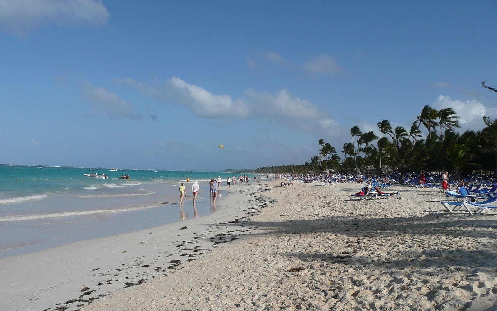 The Punta Cana coastline