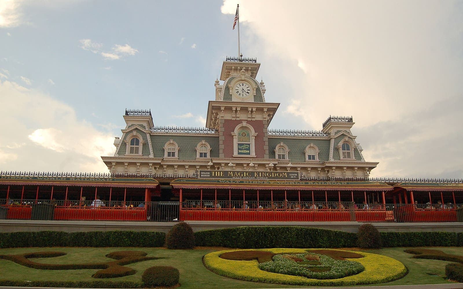 The Magic Kingdom entrance on a first visit