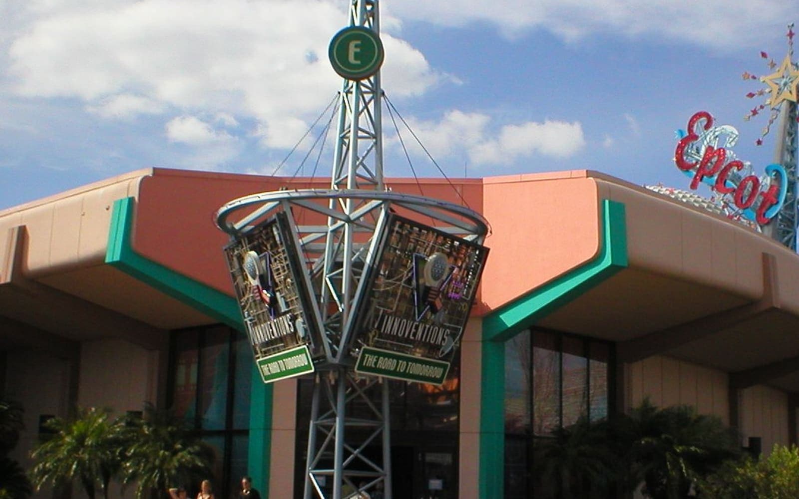 The EPCOT entrance on a multi-day Walt Disney World trip