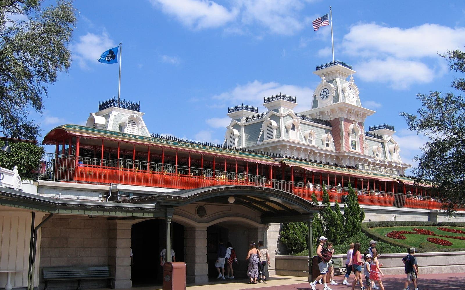 The Walt Disney World Railroad at Magic Kingdom