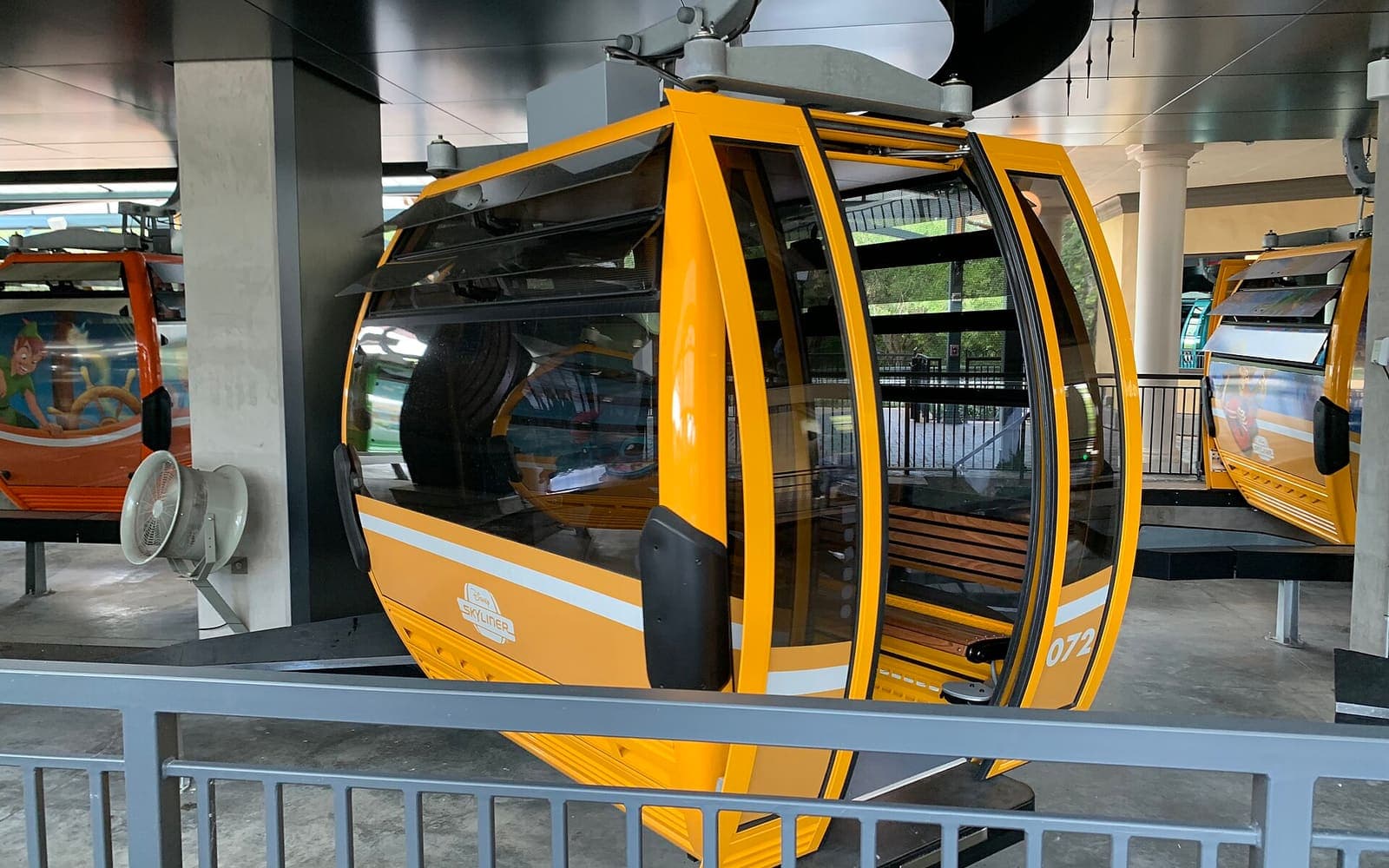A Disney Skyliner gondola