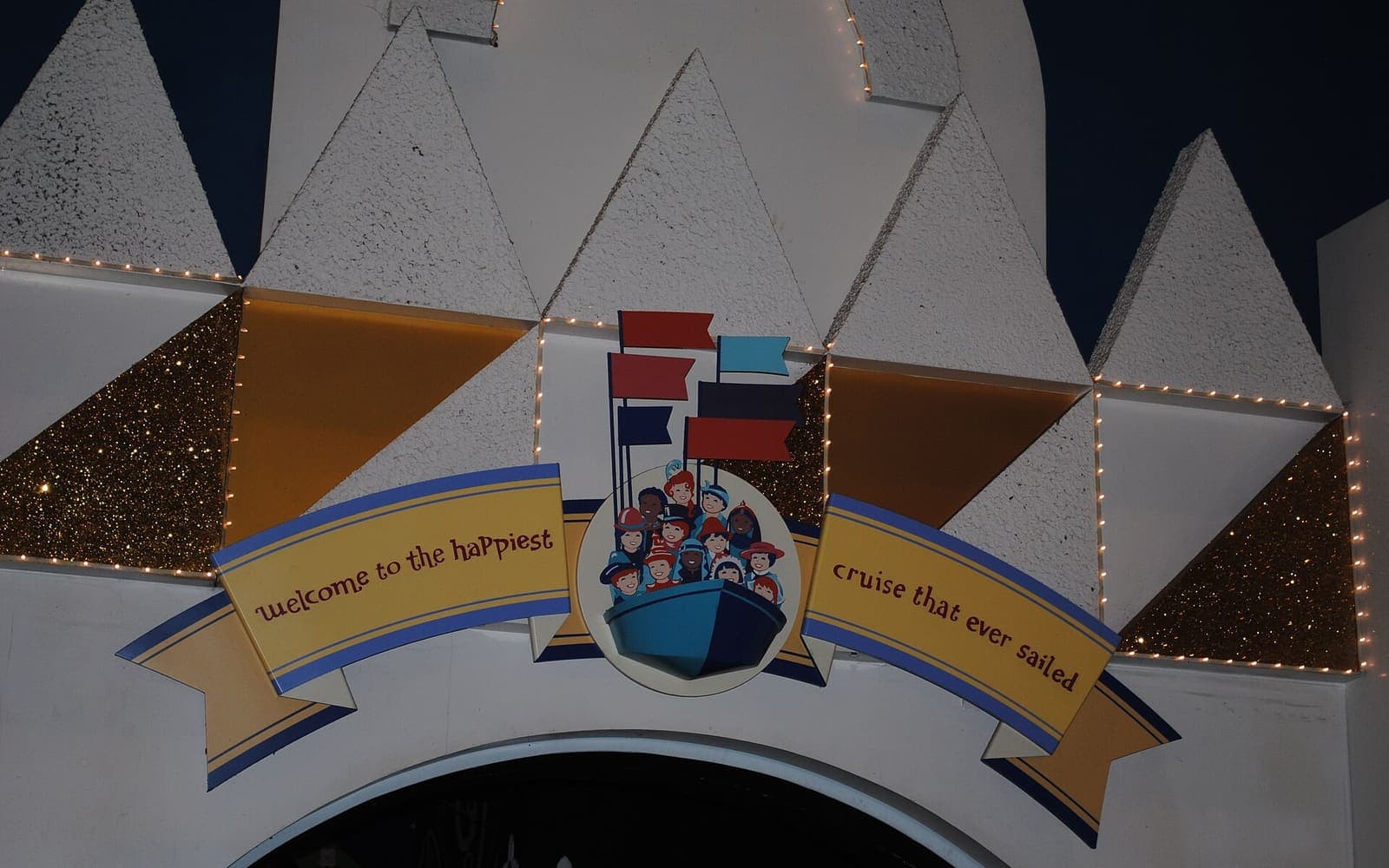 it's a small world at Magic Kingdom