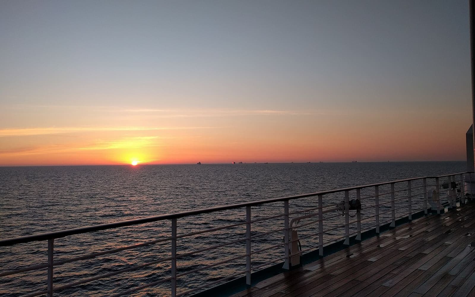 An evening on the water for an anniversary trip