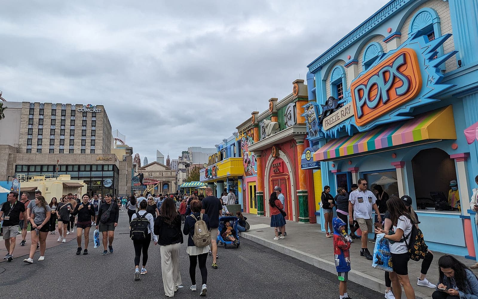 Universal Orlando after dark