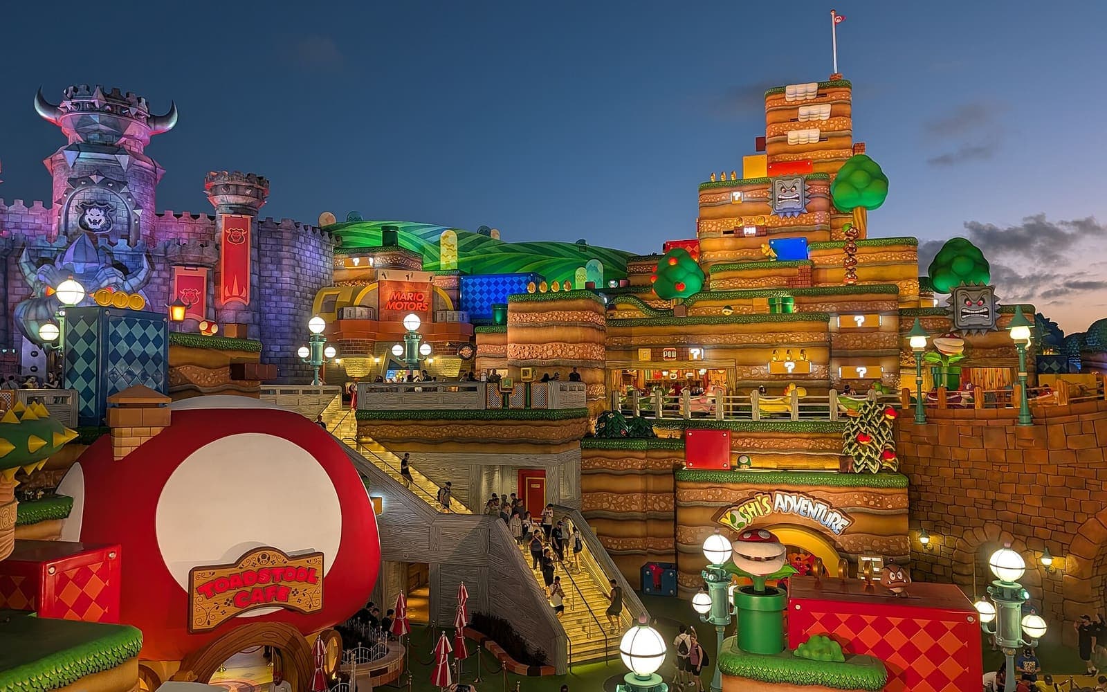 Super Nintendo World while planning Epic Universe