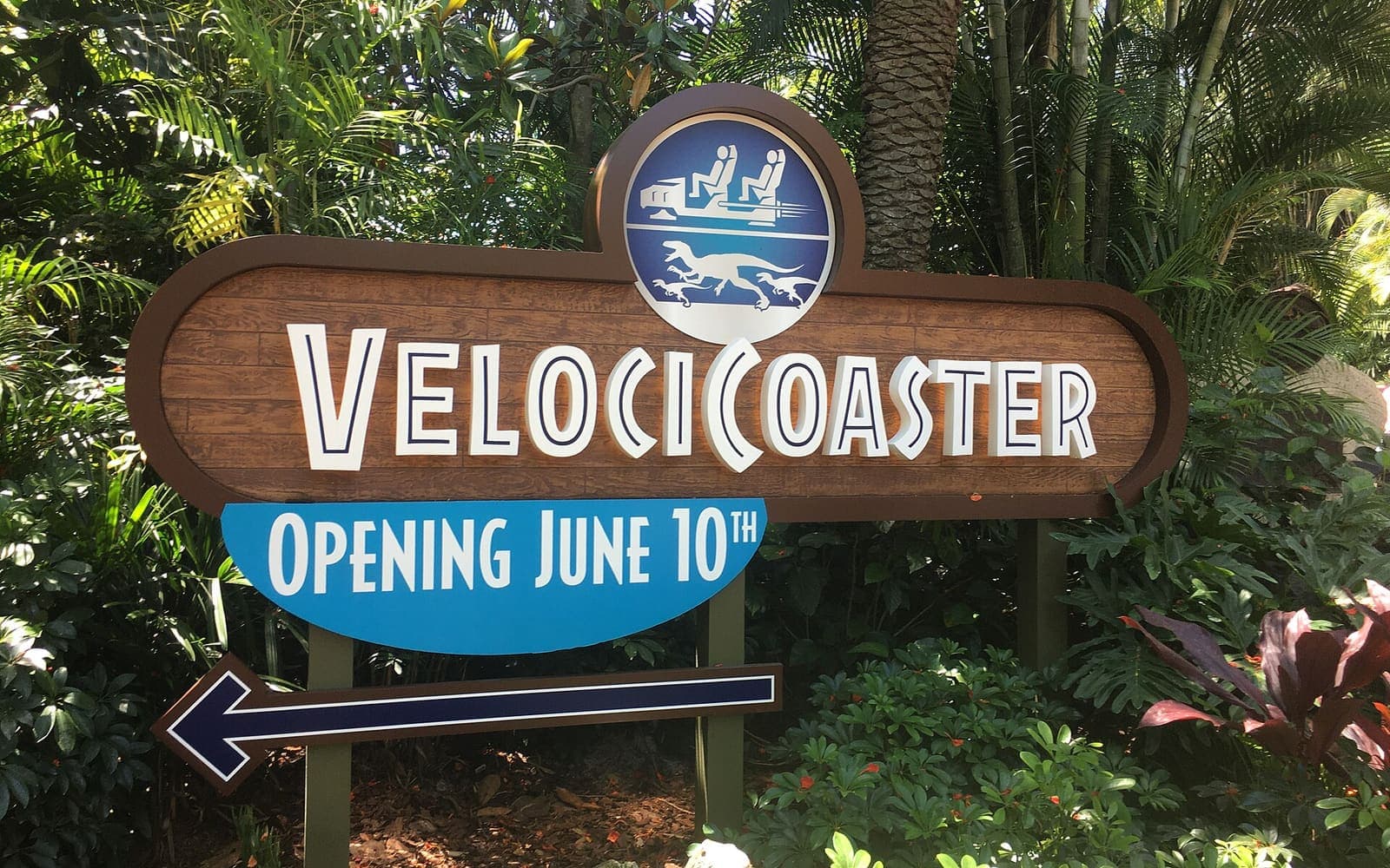 Jurassic World VelociCoaster at Islands of Adventure
