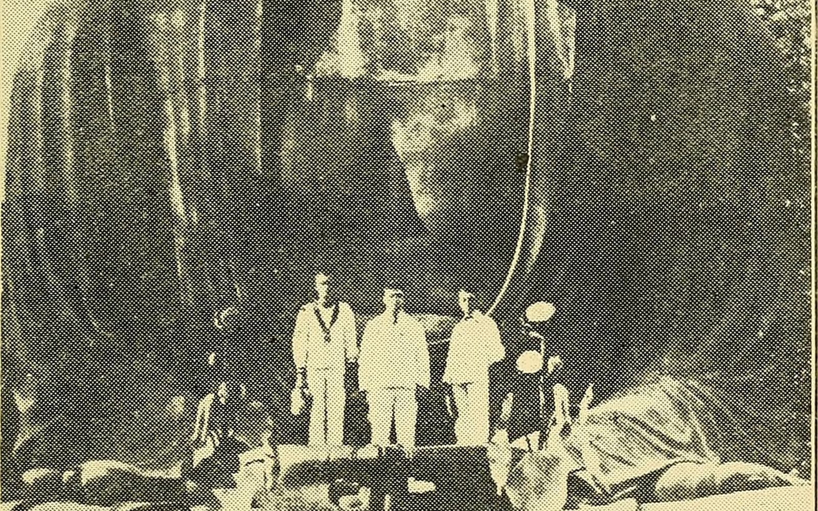 Historic image from a 1912 illustrated account of cruising and Nicaragua