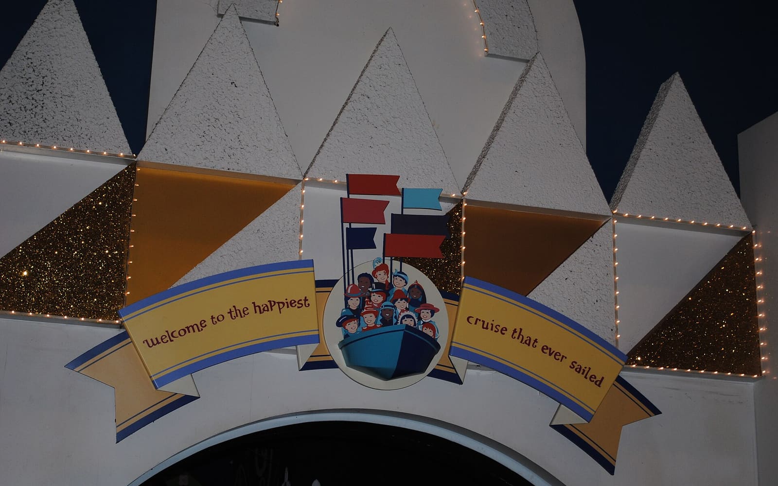 it's a small world at Magic Kingdom